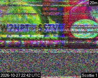Recent received SSTV image 14
