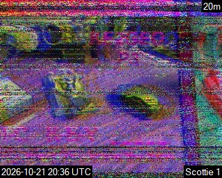Recent received SSTV image 22
