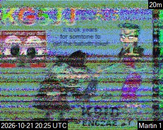 Recent received SSTV image 25
