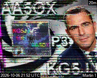 Recent received SSTV image 30