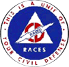 RACES Civil Defense Logo