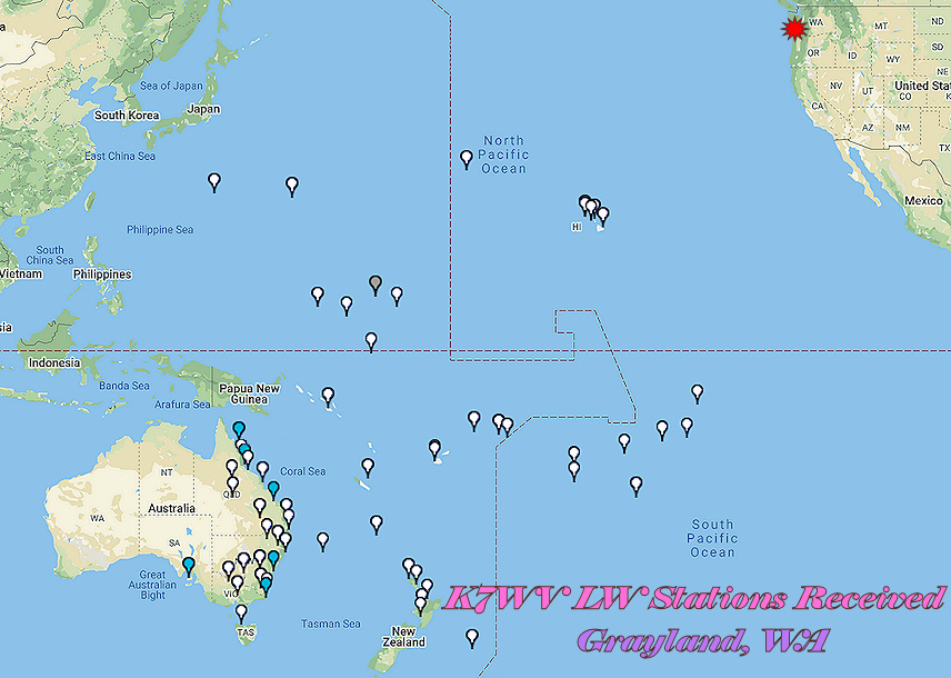 NDB and DGPS LW Stations Pacific/AUS/NZL