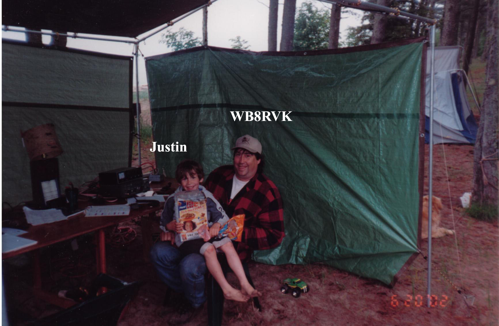 Rev WB8RVK and Justin