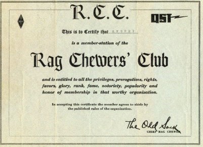 Rag Chewers Club 