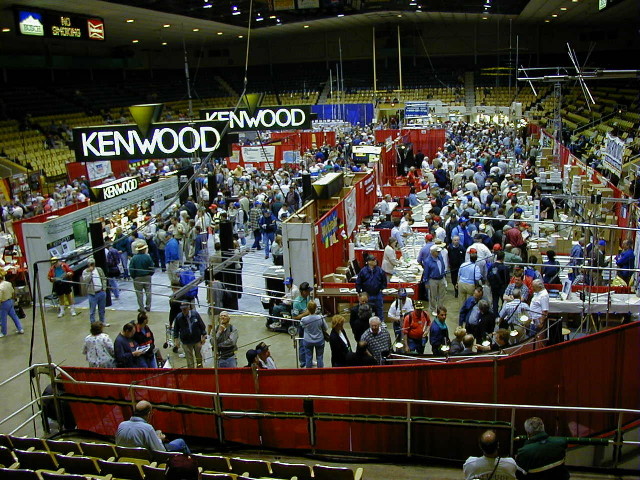 Main arena
 of Dayton Hamvention