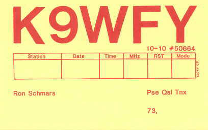 QSL Card