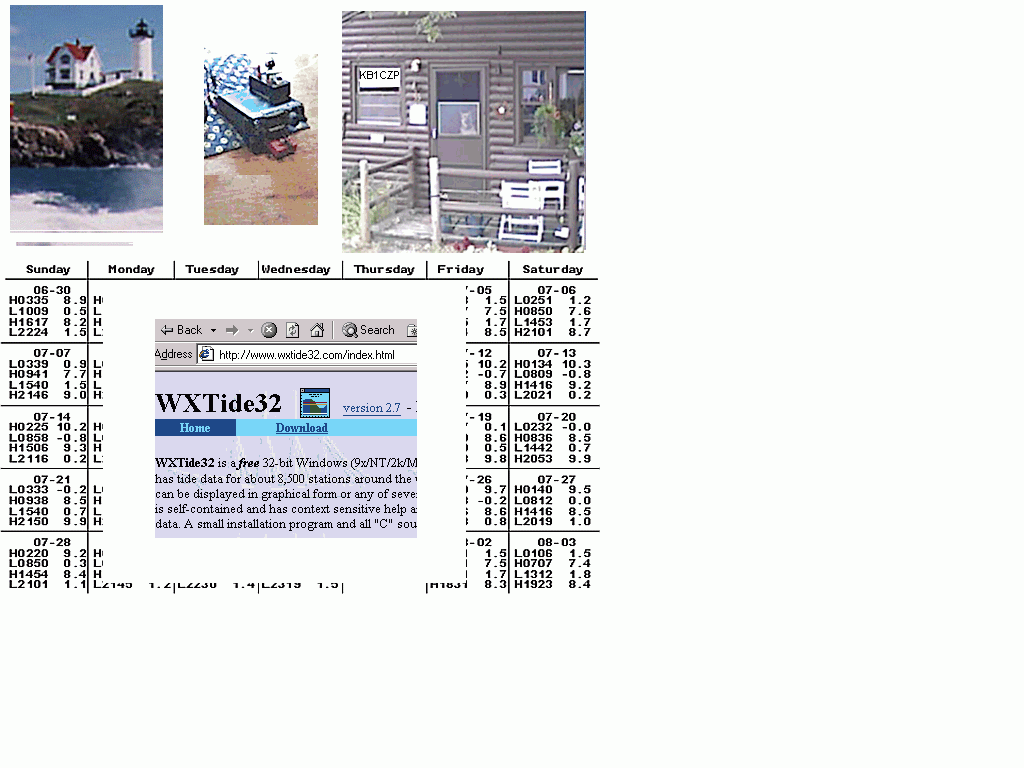 York Harbor Tide Chart