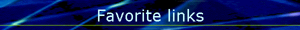 Favorite links