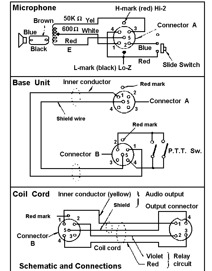 Boat Anchors And S Schematics, Kenwood Mc 50 Microphone Wiring Diagram