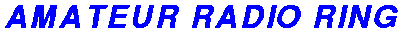 amateur radio ring
