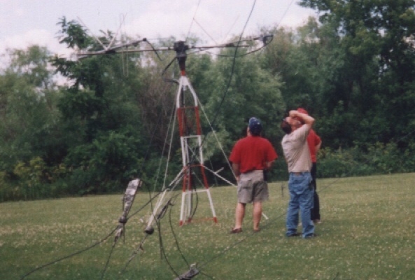 Satellite Communications tower