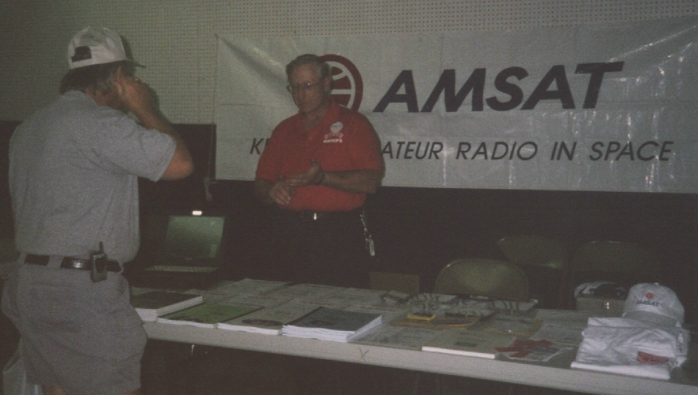 First AMSAT booth