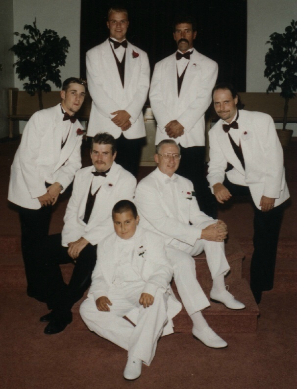 Left-right: Larry, Allen, Bryan, Randy, ME, Nick, Andy