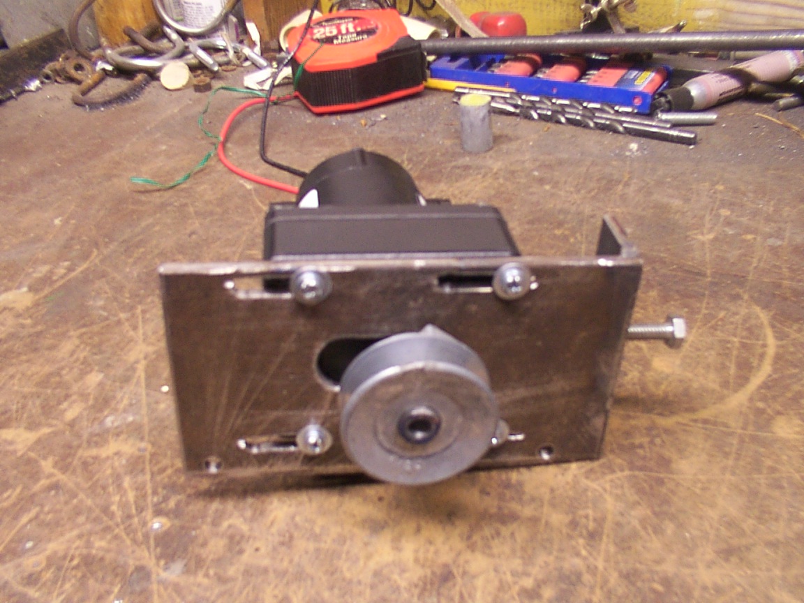 AZ motor & tention bracket, 1 3/4 inch pully