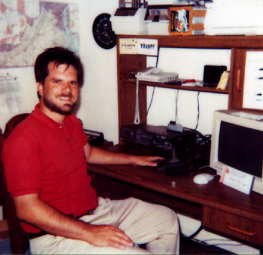Photo of Todd at Station KB4DPF