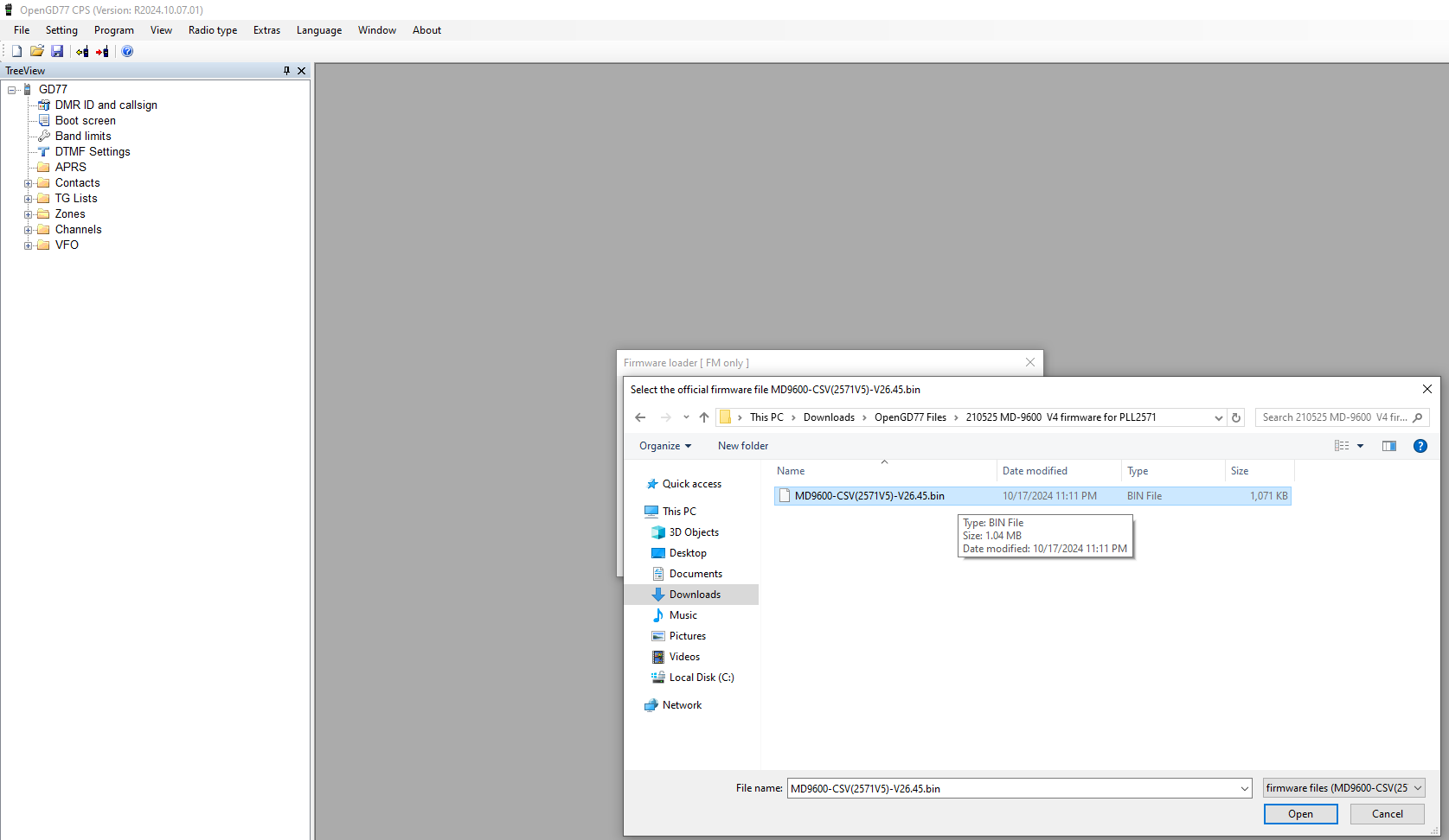 find add donor file