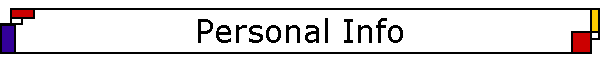 Personal Info