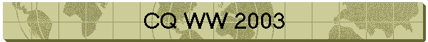 CQ WW 2003