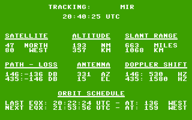 EasyTrack Real-Time Satellite Tracking