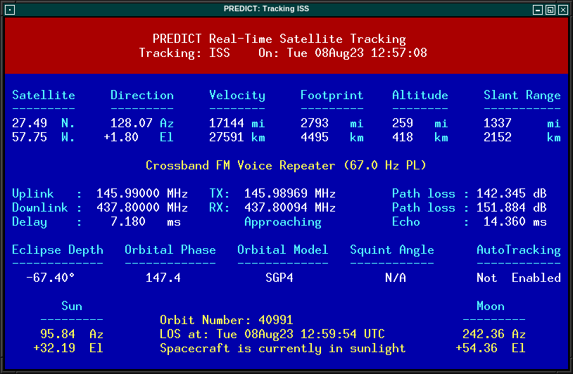 Single Track Screen