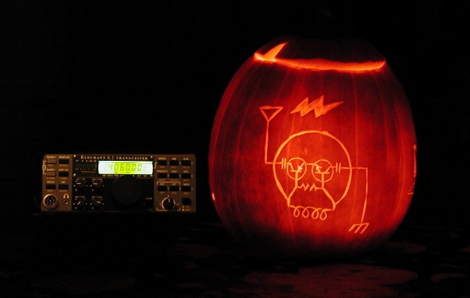 Zombie pumpkin with K2