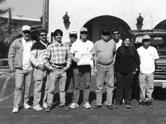 Photo of 1999 Costa Mesa Baker To Vegas Communications Team