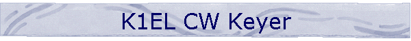 K1EL CW Keyer