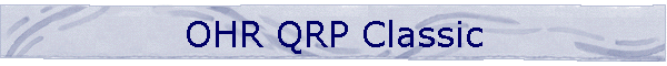 OHR QRP Classic