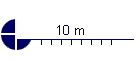 10 m