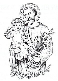 March dedicated to St.Joseph, The Carpenter