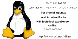 KF8GR Linux Ham Award