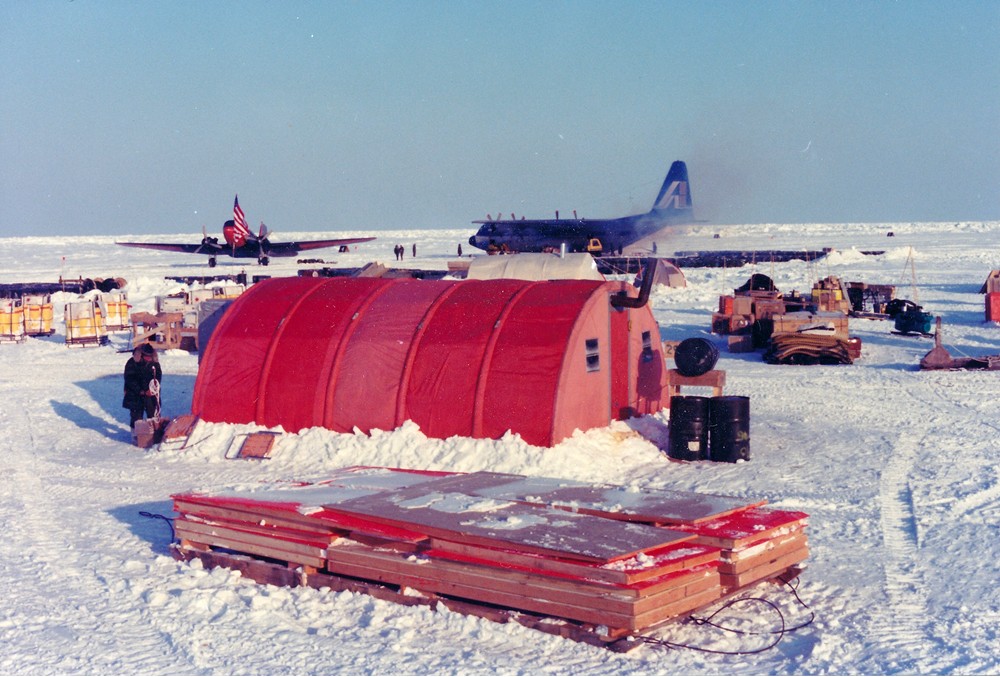 James E Ross Camp Manager Fletchers Ice Island T-3 Barrow Alaska Polar Cover 