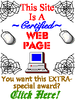 The Certified WebPage Award
