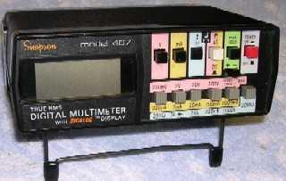 Simpson Model 467 True RMS Digital Voltmeter