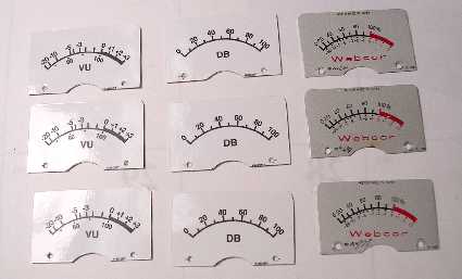 New meter scales.