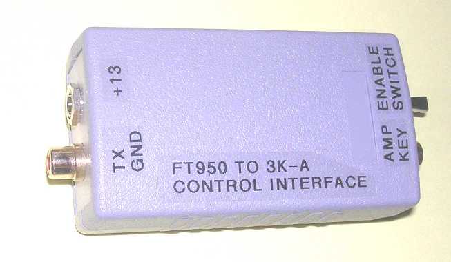 Top view of interface unit