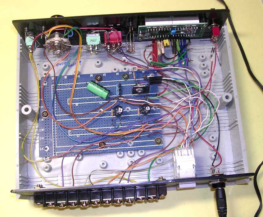 Internal view of controller.