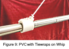 PVC Tiewraps on Whip