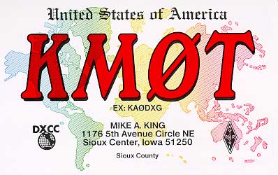 KMØT QSL CARD