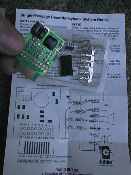 Record and Playback voice module