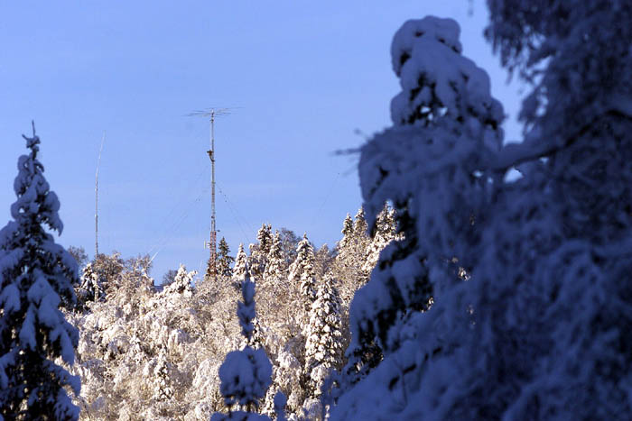 Picture from second QTH, December 1999