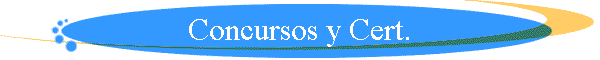 Concursos y Cert.