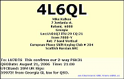 4L6QL_20060821_2100_20M_PSK31