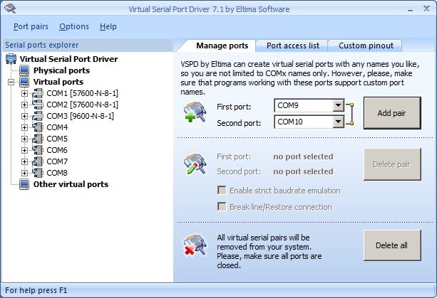 psdrcomports