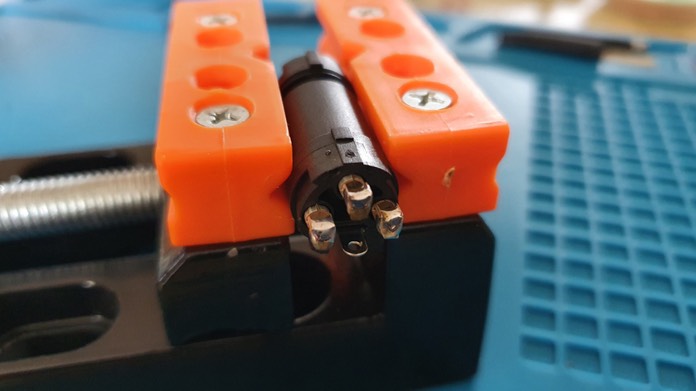 solder buckets filled