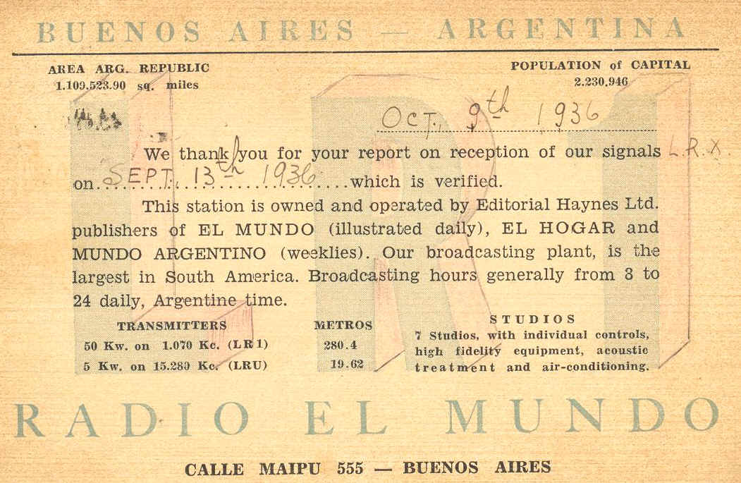 LRX, courtesy of G4UZN