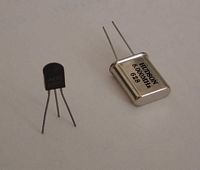 Transistor and crystal thumbnail.