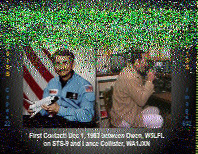 SSTV image