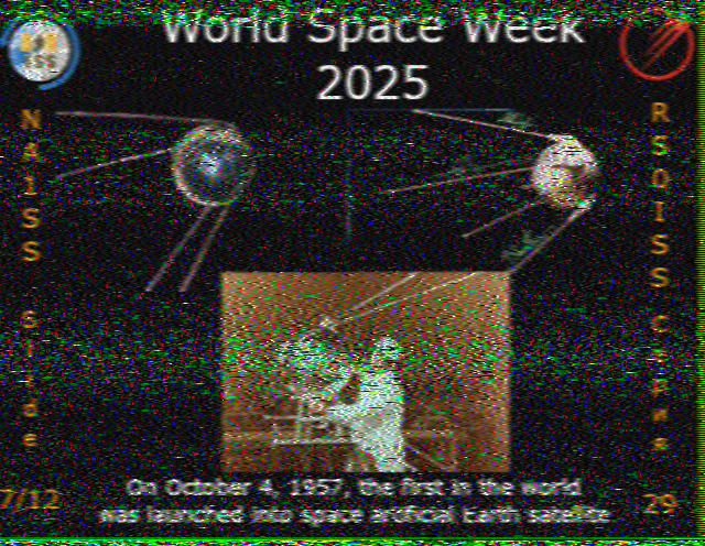 SSTV image