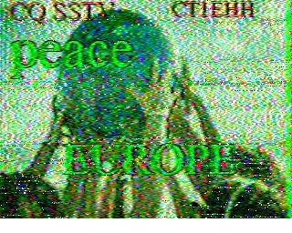 SSTV image